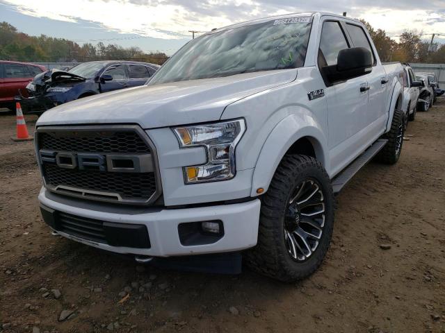 VIN: 1FTEW1EF2HFA75833 Auction: COPART Lot: 65273842 Location: RENTAL VEHICLE SALE 1FTEW1EF2HFA75833 FORD F-150 2017 WHITE Photo 2