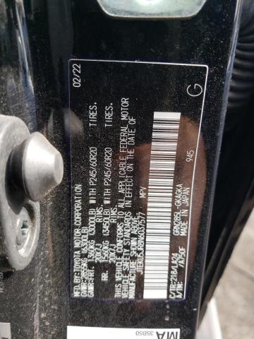 2022 TOYOTA 4RUNNER LI JTEKU5JR8N6037577