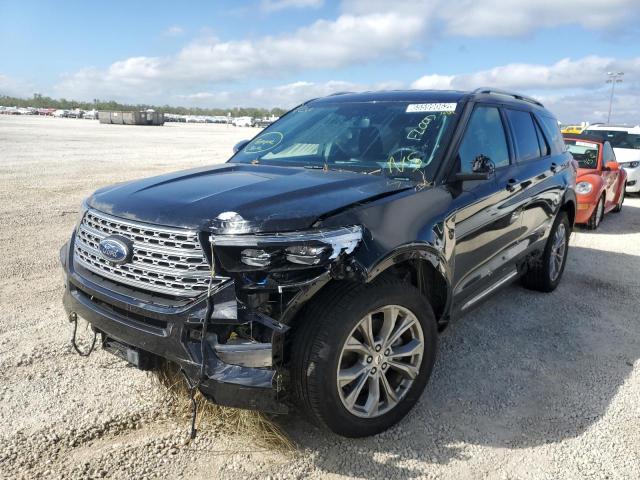 Salvage cars for sale from Copart Arcadia, FL: 2022 Ford Explorer L
