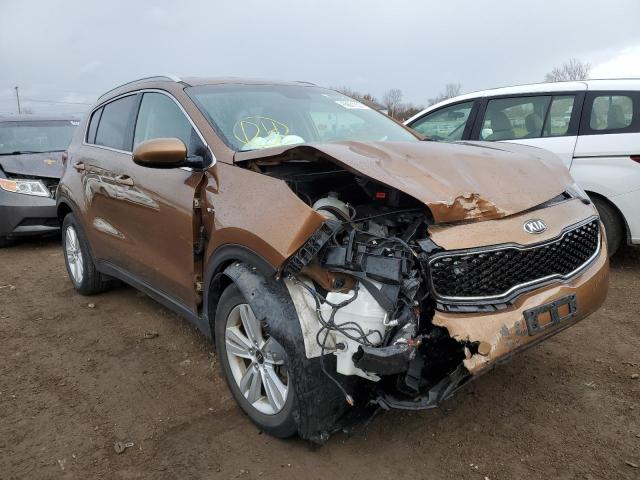 Salvage cars for sale from Copart Columbia Station, OH: 2018 KIA Sportage L