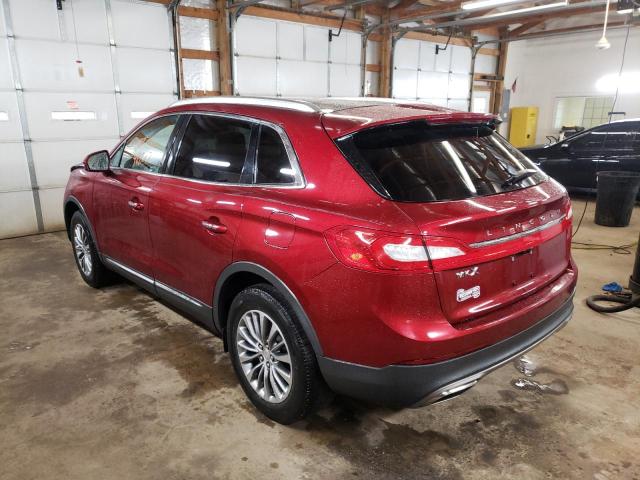 2017 LINCOLN MKX SELECT 2LMPJ6KR7HBL19917