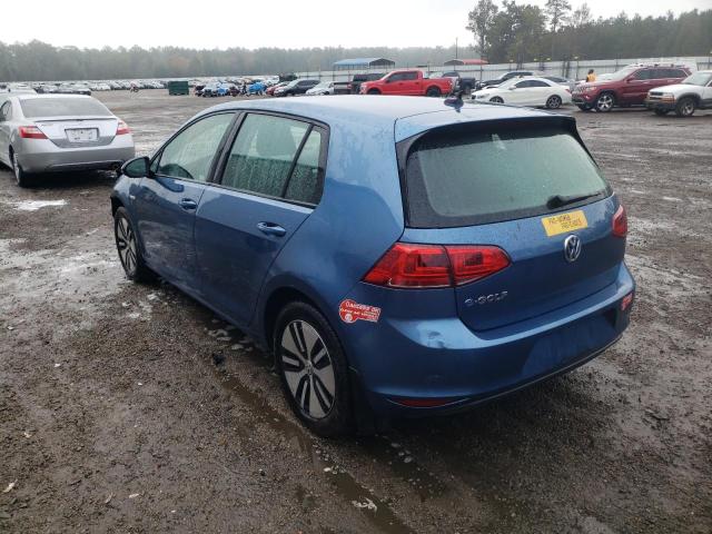 2016 VOLKSWAGEN E-GOLF SE WVWKP7AU7GW915997