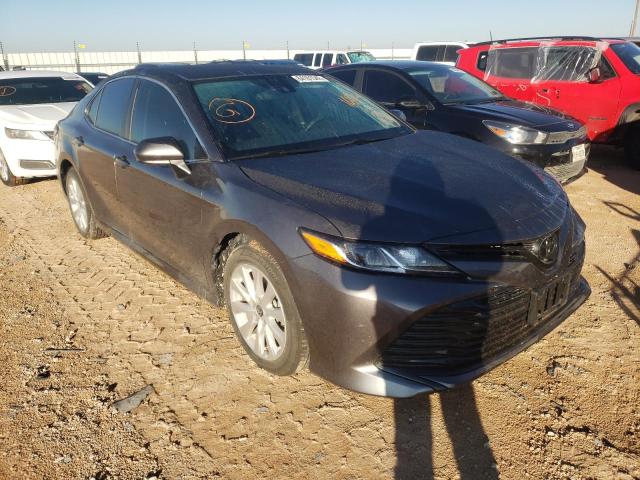 Salvage cars for sale at Andrews, TX auction: 2020 Toyota Camry LE