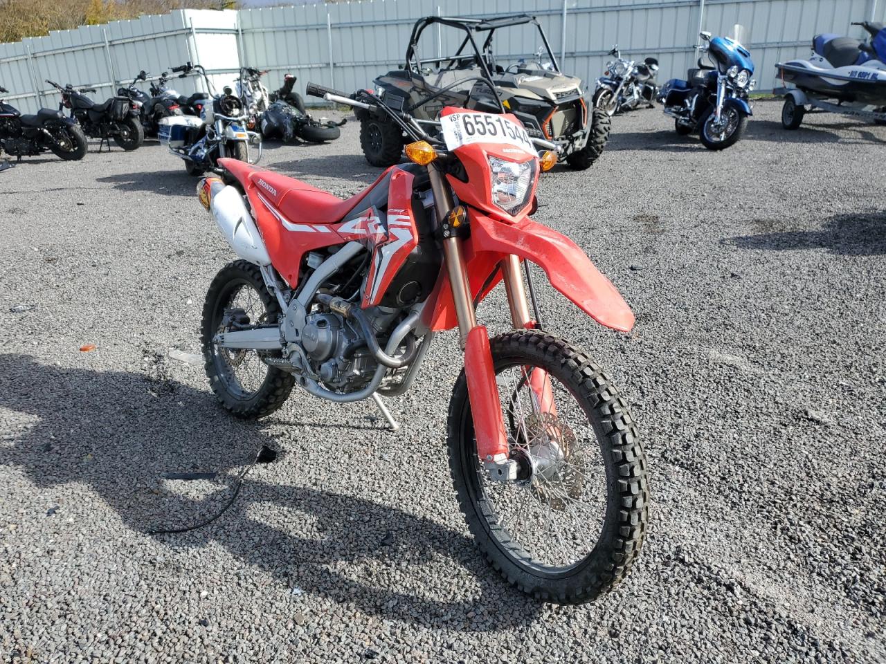 MLHMD4411K5200629 HONDA CRF250 L 2019