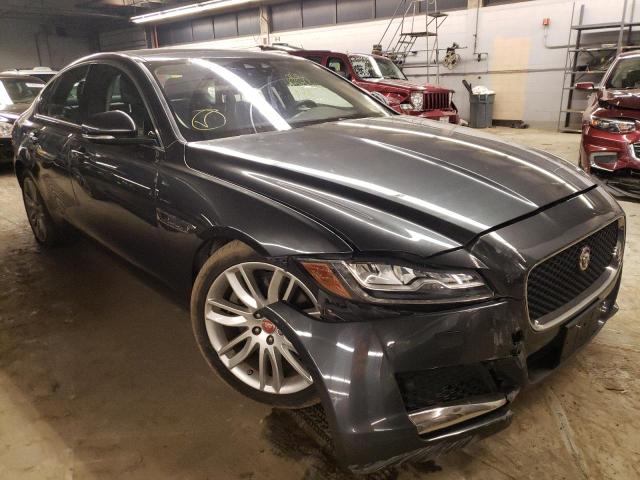 Salvage cars for sale from Copart Wheeling, IL: 2016 Jaguar XF Prestige