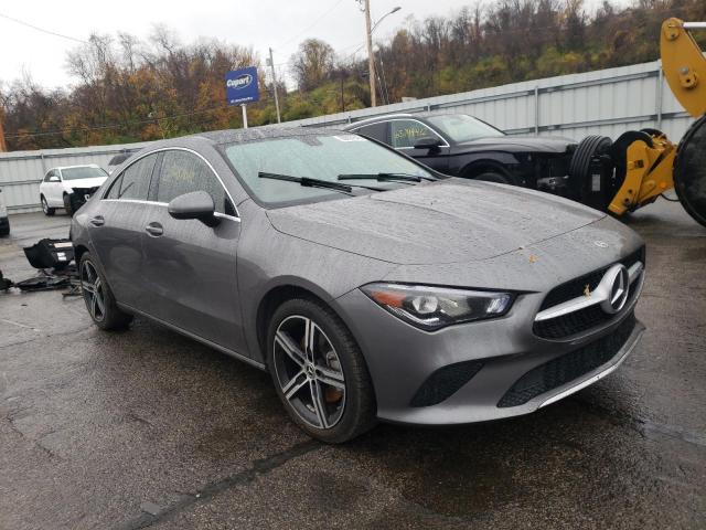 Salvage cars for sale from Copart West Mifflin, PA: 2020 Mercedes-Benz CLA 250 4M