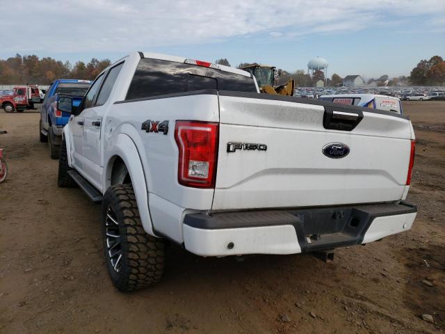 VIN: 1FTEW1EF2HFA75833 Auction: COPART Lot: 65273842 Location: RENTAL VEHICLE SALE 1FTEW1EF2HFA75833 FORD F-150 2017 WHITE Photo 3