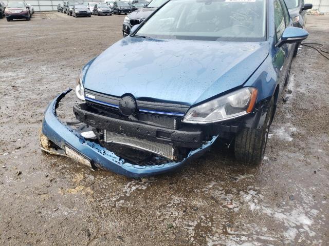 2016 VOLKSWAGEN E-GOLF SE WVWKP7AU7GW915997