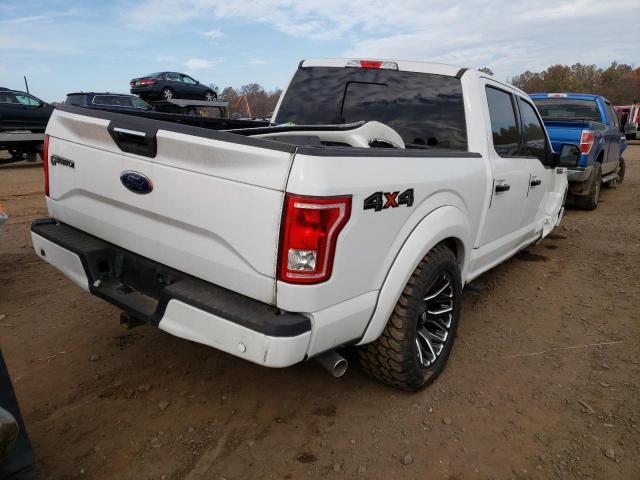 VIN: 1FTEW1EF2HFA75833 Auction: COPART Lot: 65273842 Location: RENTAL VEHICLE SALE 1FTEW1EF2HFA75833 FORD F-150 2017 WHITE Photo 4