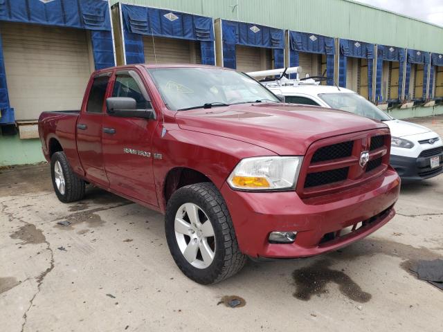 Salvage cars for sale from Copart Columbus, OH: 2012 Dodge RAM 1500 S