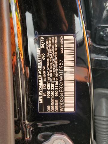 2019 MERCEDES-BENZ A 220 - WDD3G4EBXKW018957