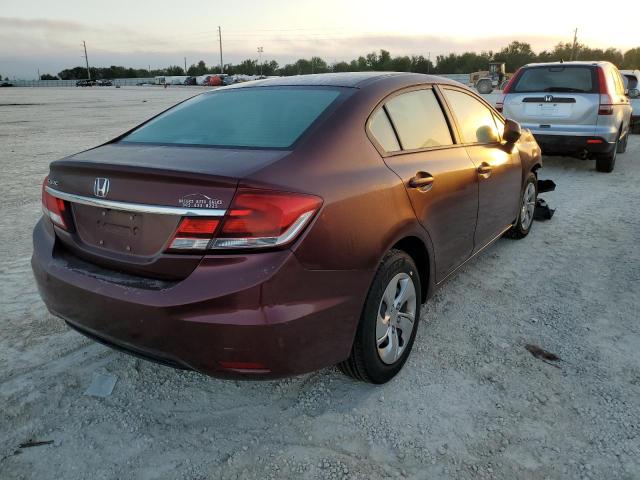Vin: 19xfb2f58de267127, lot: 65728432, honda civic lx 20134