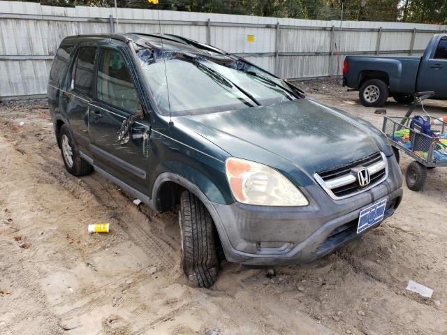 Salvage cars for sale from Copart Midway, FL: 2002 Honda CR-V EX