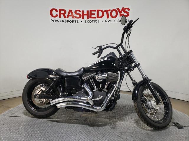 Salvage motorcycles for sale at Dallas, TX auction: 2014 Harley-Davidson Fxdb Dyna Street BOB