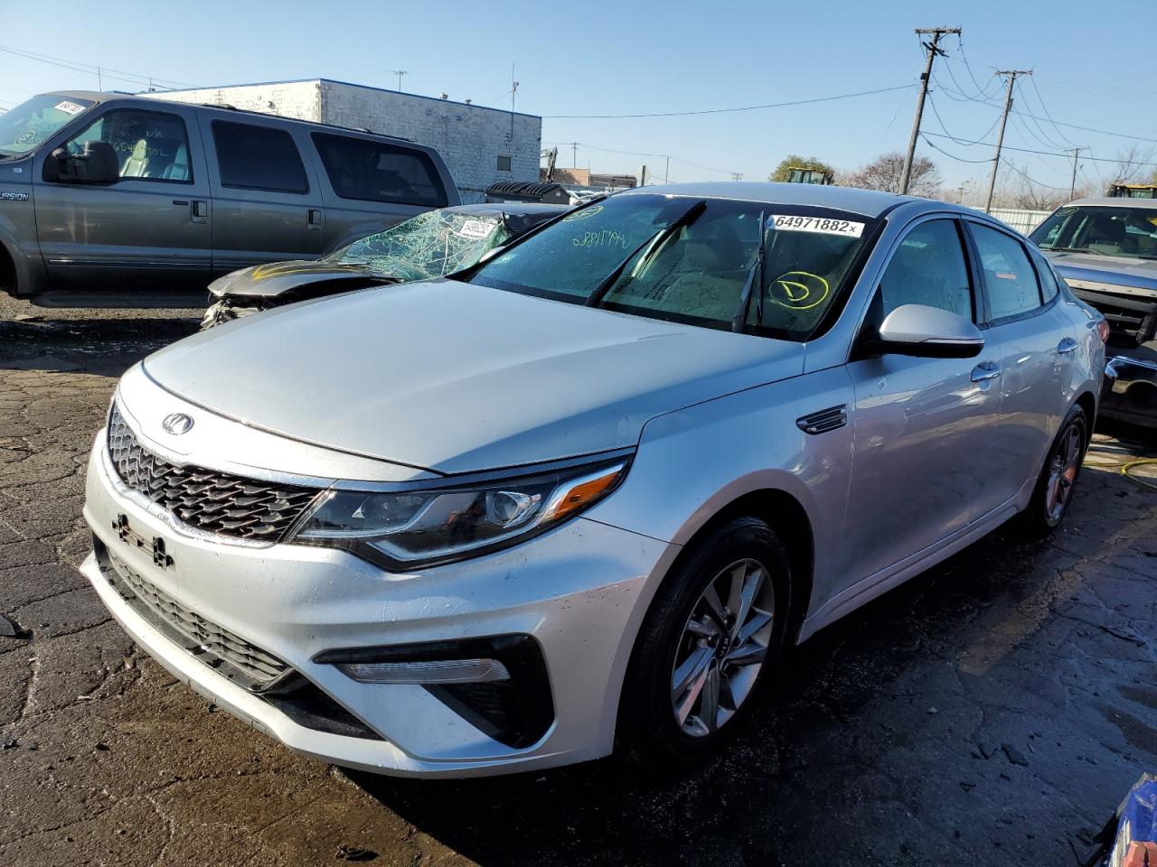 5XXGT4L35KG292765 2019 Kia Optima Lx