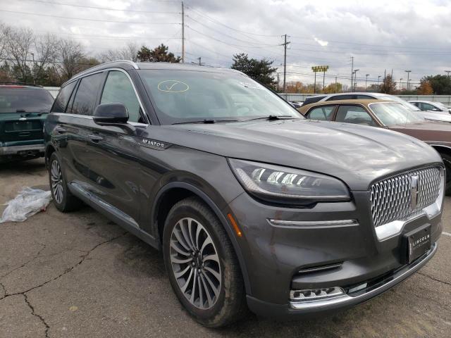 Salvage cars for sale from Copart Moraine, OH: 2020 Lincoln Aviator RE