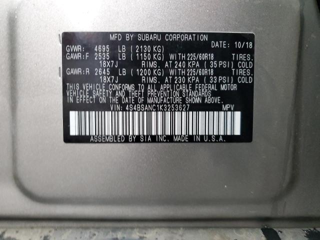 4S4BSANC1K3253627 Subaru Outback 2.5i Limited