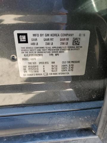 2016 BUICK ENCORE CON - KL4CJFSB5GB629810