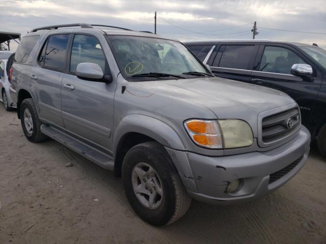 2002 Toyota Sequoia Sr5 Серебряный vin: 5TDZT34A92S131673