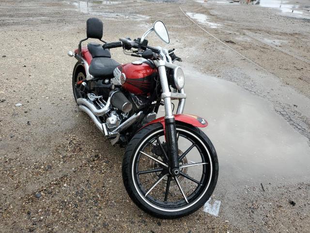 Salvage cars for sale from Copart Corpus Christi, TX: 2013 Harley-Davidson Fxsb Break
