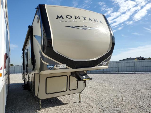 Montana Travel Trailer salvage cars for sale: 2018 Montana Travel Trailer