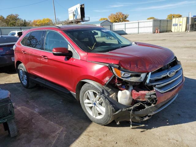 Salvage cars for sale from Copart Wichita, KS: 2016 Ford Edge SEL