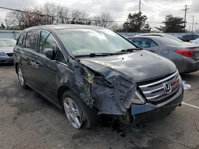 Salvage cars for sale from Copart Moraine, OH: 2012 Honda Odyssey TO