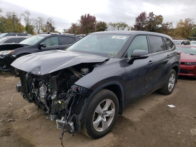 VIN 5TDBZRBH5LS509458 2020 Toyota Highlander, L no.2