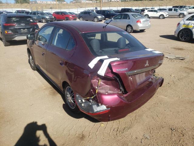 2019 MITSUBISHI MIRAGE ML32F3FJ8KHF15072