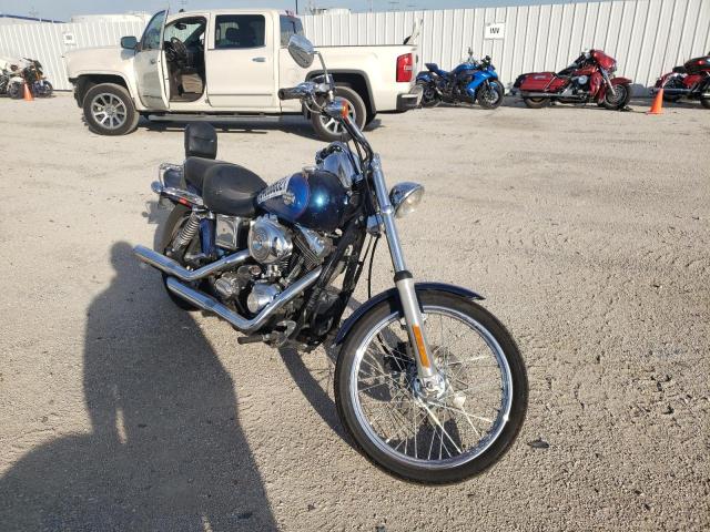 Salvage cars for sale from Copart Milwaukee, WI: 2004 Harley-Davidson Fxdwgi