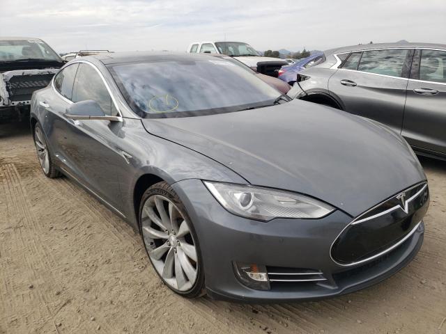 Salvage cars for sale from Copart San Martin, CA: 2014 Tesla Model S