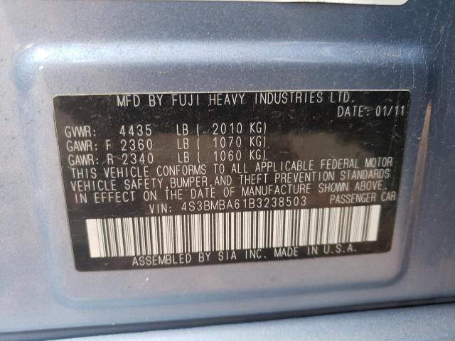4S3BMBA61B3238503 Subaru Legacy 2.5i