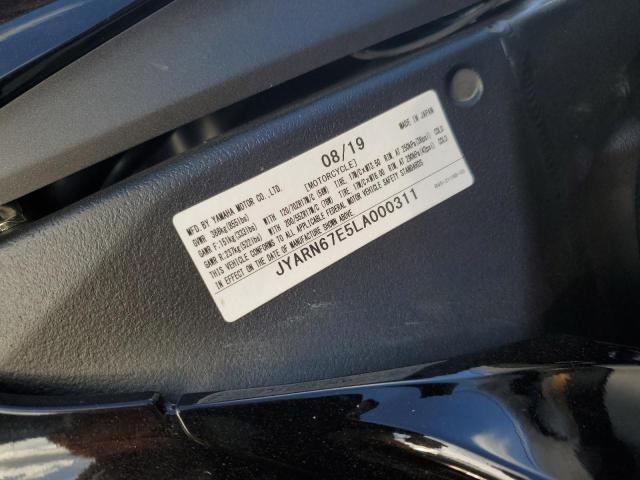 2020 YAMAHA YZFR1M JYARN67E5LA000311