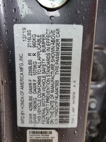 2020 HONDA ACCORD LX - 1HGCV1F14LA047505