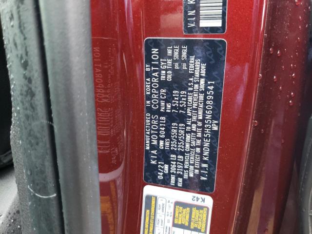 2022 KIA CARNIVAL S KNDNE5H35N6089541