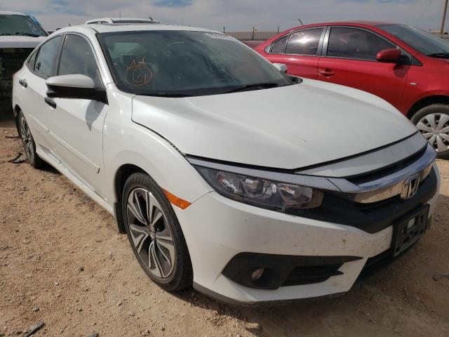 Salvage cars for sale at Andrews, TX auction: 2018 Honda Civic EX