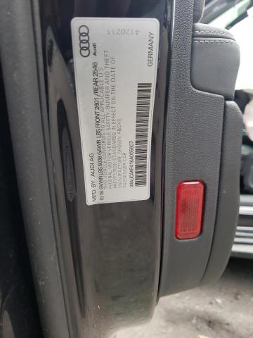2019 AUDI S4 PRESTIG WAUC4AF41KA005607