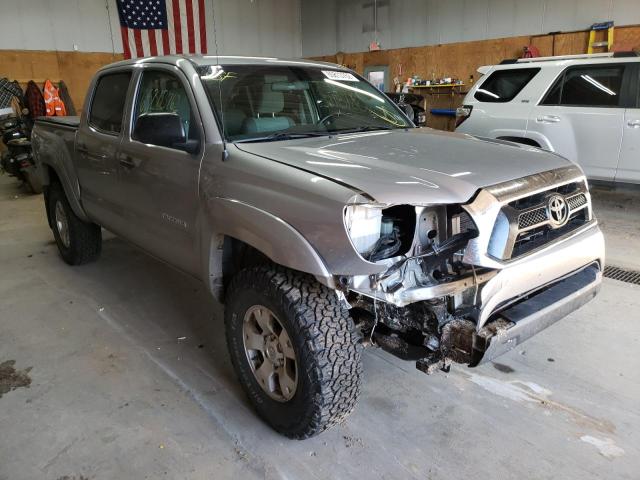Salvage cars for sale from Copart Kincheloe, MI: 2015 Toyota Tacoma DOU