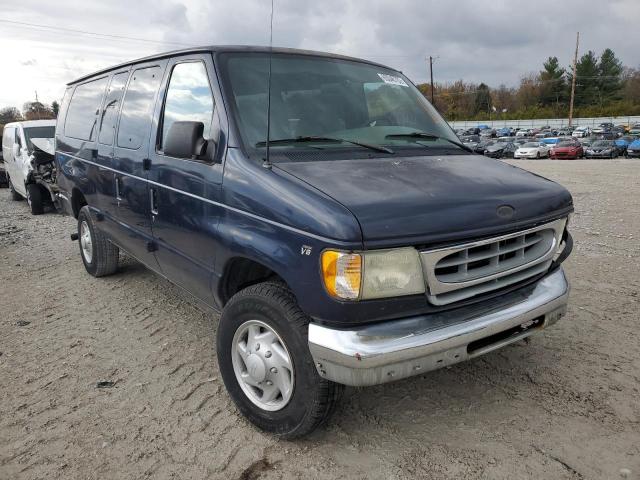 Salvage cars for sale from Copart Lawrenceburg, KY: 2002 Ford Econoline