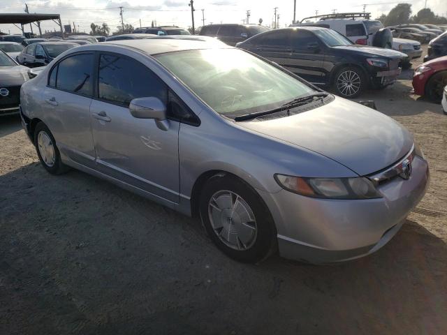2008 Honda Civic Hybrid Серебряный vin: JHMFA362X8S005027