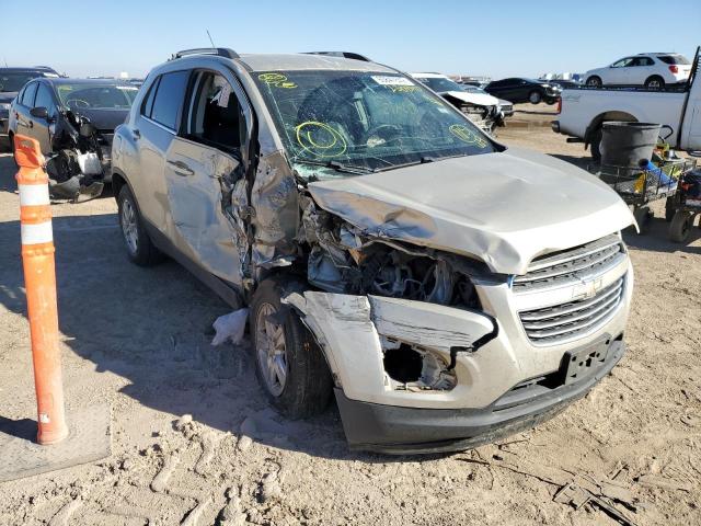 Salvage cars for sale from Copart Amarillo, TX: 2016 Chevrolet Trax 1LT