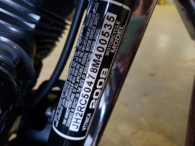 2008 HONDA VT750 CA JH2RC50478M400535