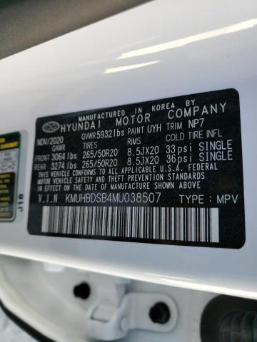 2021 GENESIS GV80 BASE KMUHBDSB4MU038507
