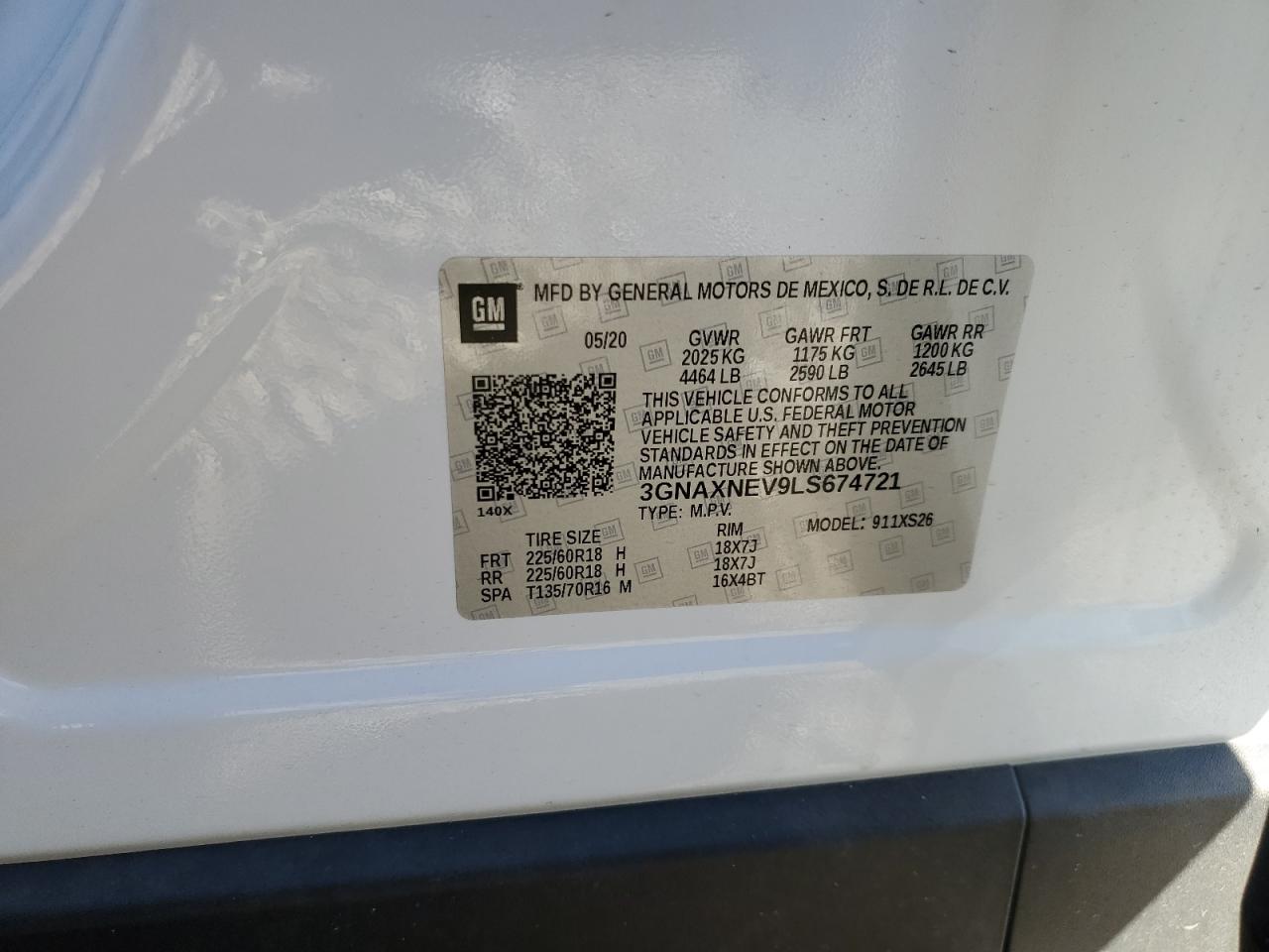 2020 Chevrolet Equinox - Image 10