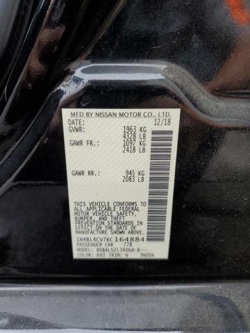 2019 NISSAN ALTIMA SR - 1N4BL4CV7KC164884