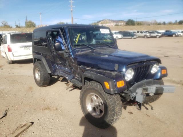 Salvage cars for sale from Copart Colorado Springs, CO: 2004 Jeep Wrangler