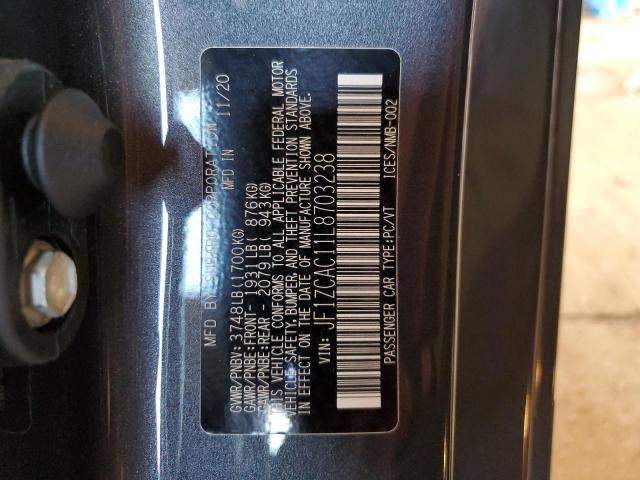 2020 SUBARU BRZ LIMITE JF1ZCAC11L8703238