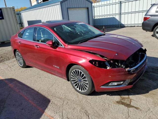 Salvage cars for sale from Copart Wichita, KS: 2017 Ford Fusion Titanium