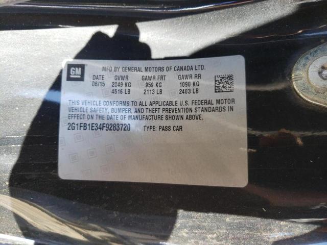 2015 CHEVROLET CAMARO LS - 2G1FB1E34F9283720