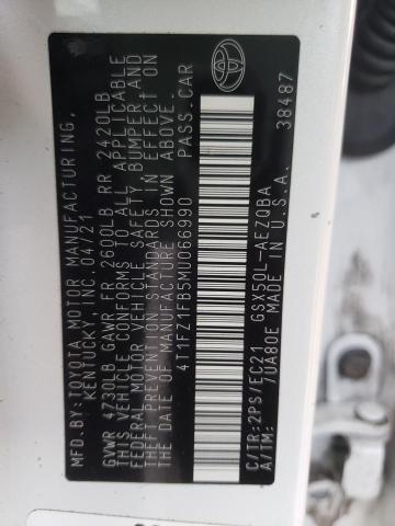 2021 TOYOTA AVALON TRD - 4T1FZ1FB5MU066990